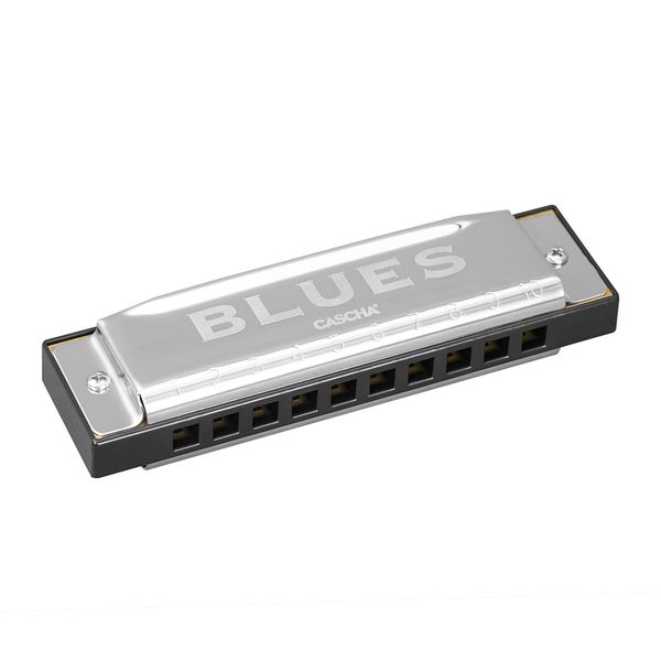 Produktbild: Blues Harmonica Set, (incl. 4 languages Method (DE/EN/FR/ES), case, cleaning cloth)