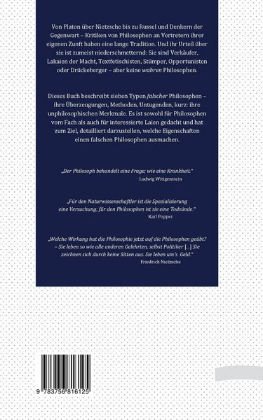 Produktbild: Der Falsche Philosoph