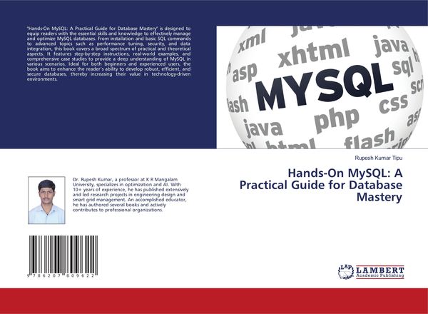 Produktbild: Hands-On MySQL: A Practical Guide for Database Mastery
