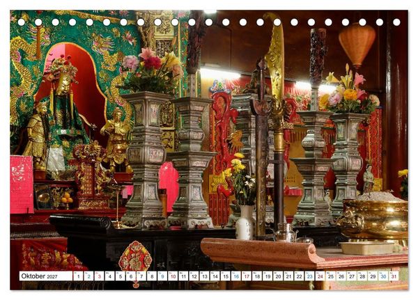 Produktbild: Malaysia &ndash; Zwischen Regenwald, Tempeln und Skyline von Kuala Lumpur (Tischkalender 2027 DIN A5 quer), CALVENDO Monatskalender