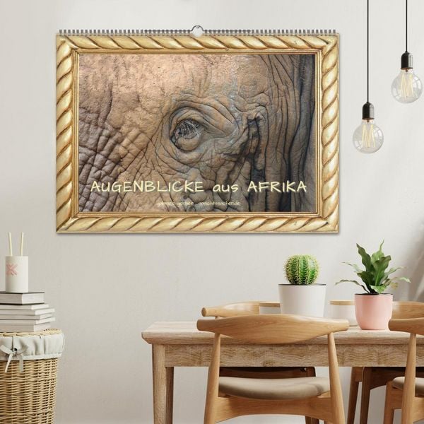 Produktbild: Augenblicke aus Afrika (Wandkalender 2026 DIN A2 quer), CALVENDO Monatskalender
