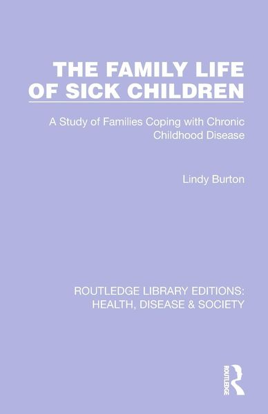 Produktbild: The Family Life of Sick Children
