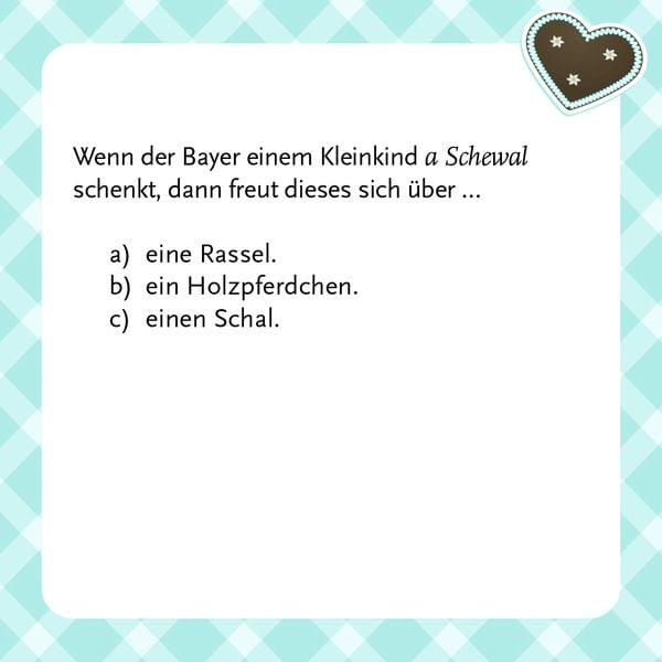 Produktbild: Ja, varreck! Bayerisches Dialekt-Quiz
