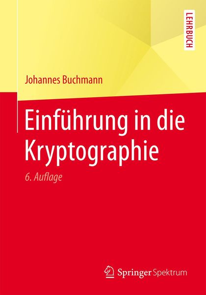Produktbild: Einf&uuml;hrung in die Kryptographie