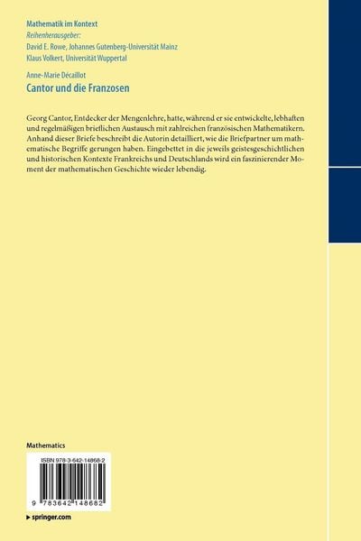 Produktbild: Cantor und die Franzosen