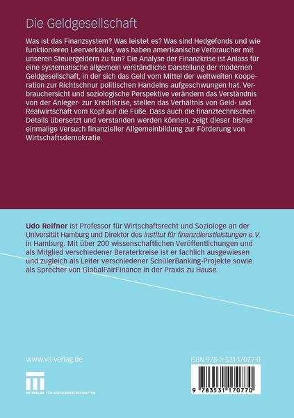 Produktbild: Die Geldgesellschaft