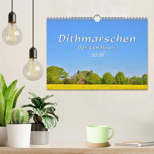 Produktbild: Dithmarschen - Der Landkreis (Wandkalender 2026 DIN A4 quer), CALVENDO Monatskalender