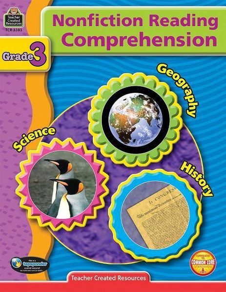 Produktbild: Nonfiction Reading Comprehension Grade 3