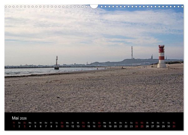 Produktbild: Helgoland - idyllische Nordseeinsel (Wandkalender 2026 DIN A3 quer), CALVENDO Monatskalender