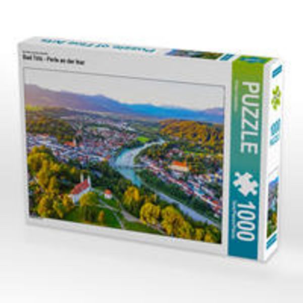 CALVENDO Puzzle Bad Tölz - Perle an der Isar 1000 Teile Lege-Größe 64 x 48 cm Foto-Puzzle Bild von Prime Collection