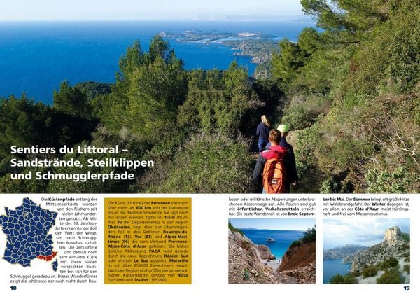 Produktbild: K&uuml;stenwege der Provence