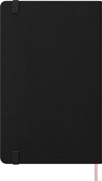 Produktbild: Moleskine X Blackpink Notizbuch L/A5, liniert, fester Einband, Schwarz