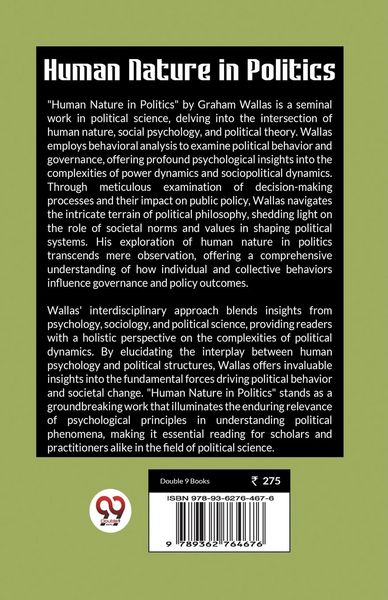 Produktbild: Human Nature in Politics