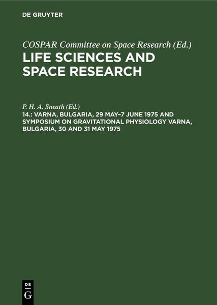 Produktbild: Varna, Bulgaria, 29 May-7 June 1975 and Symposium on Gravitational Physiology Varna, Bulgaria, 30 and 31 May 1975
