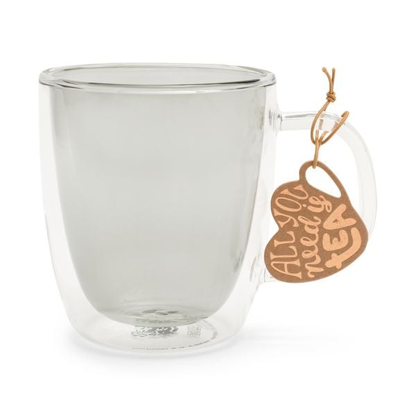 Produktbild: Teeglas doppelwandig, 390ml "Early Grey"