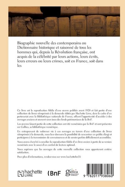 Produktbild: Dictionnaire historique et raisonn&eacute; de tous les hommes depuis la R&eacute;volution fran&ccedil;aise T.02