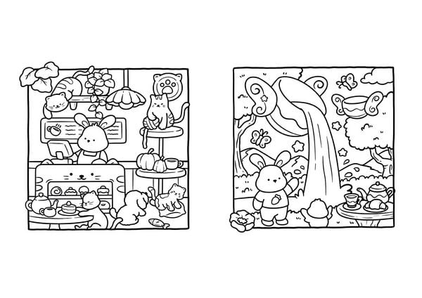 Produktbild: Cosy Caf&eacute; Days - Ausmalbuch