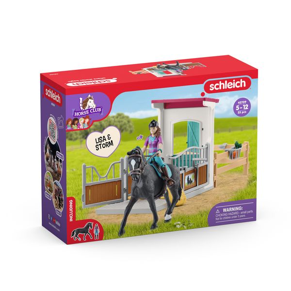 Produktbild: schleich&reg; Horse Box mit Lisa & Storm