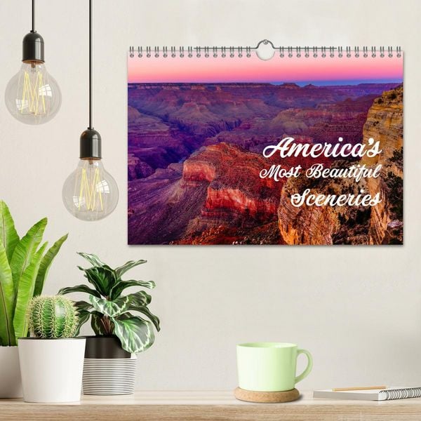 Produktbild: America&rsquo;s Most Beautiful Sceneries (Wall Calendar 2026 DIN A4 landscape), CALVENDO 12 Month Wall Calendar