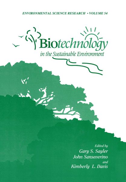 Produktbild: Biotechnology in the Sustainable Environment