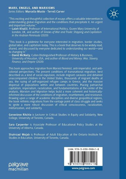 Produktbild: Marxism and Migration