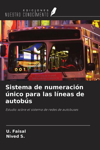 Produktbild: Sistema de numeraci&oacute;n &uacute;nico para las l&iacute;neas de autob&uacute;s