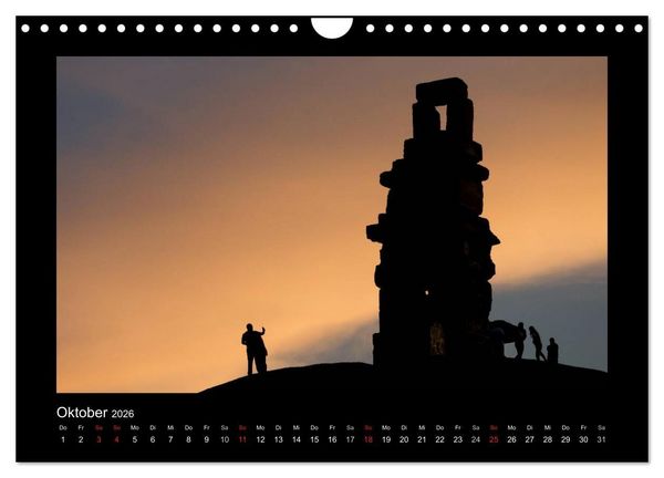 Produktbild: Berge und T&auml;ler im Ruhrgebiet (Wandkalender 2026 DIN A4 quer), CALVENDO Monatskalender
