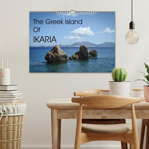 Produktbild: The Greek Island Of Ikaria (Wall Calendar 2026 DIN A3 landscape), CALVENDO 12 Month Wall Calendar