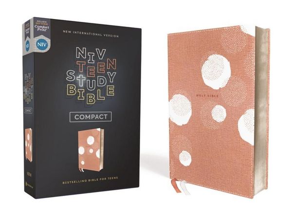 Produktbild: Niv, Teen Study Bible (for Life Issues You Face Every Day), Compact, Leathersoft, Peach, Comfort Print
