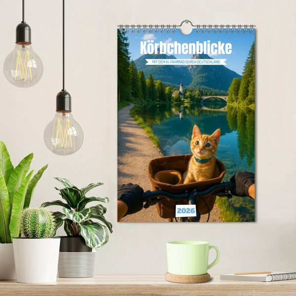 Produktbild: K&ouml;rbchenblicke (Wandkalender 2026 DIN A4 hoch), CALVENDO Monatskalender