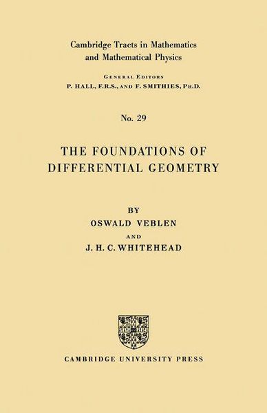 Produktbild: The Foundations of Differential Geometry