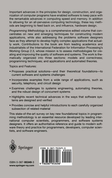 Produktbild: Programming Methodology