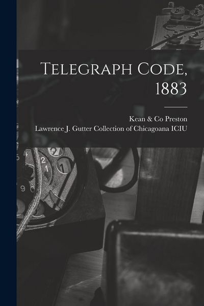Produktbild: Telegraph Code, 1883