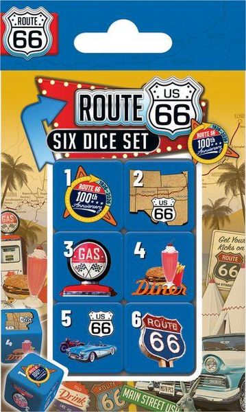 Produktbild: Rt 66 Dice Set