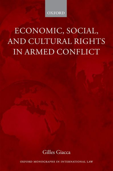 Produktbild: Economic, Social, and Cultural Rights in Armed Conflict