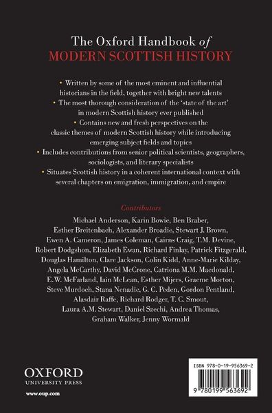 Produktbild: The Oxford Handbook of Modern Scottish History