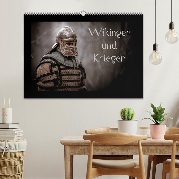 Produktbild: Wikinger und Krieger (Wandkalender 2026 DIN A2 quer), CALVENDO Monatskalender