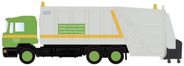 Minis by Lemke LC4663 N LKW Modell MAN F90 Müllwagen neutral, Zingg (CH)