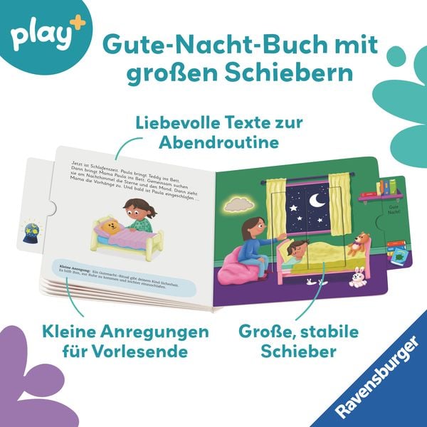 Produktbild: Play+ Mein erstes Schiebebuch Gute Nacht - ab 18 Monate