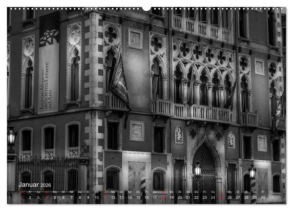 Produktbild: Venedig - Licht und Schatten (Wandkalender 2026 DIN A2 quer), CALVENDO Monatskalender