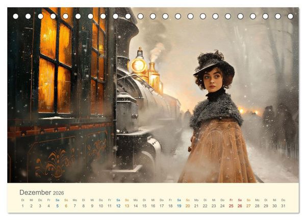 Produktbild: Helden der Weltliteratur (Tischkalender 2026 DIN A5 quer), CALVENDO Monatskalender