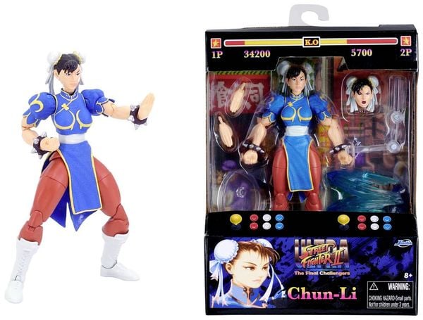 'JADA TOYS Street Fighter II Chun-Li 6' Figure'