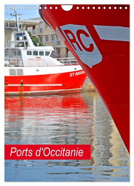 Ports d'Occitanie (Calendrier mural 2024 DIN A4 horizontal), CALVENDO calendrier mensuel