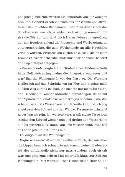 Gänseblümchen hat Gänsehaut