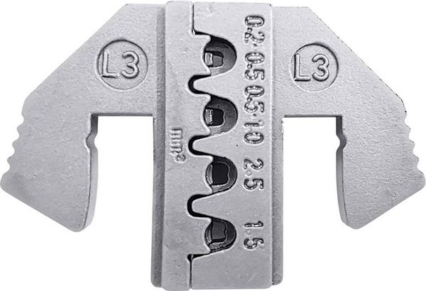 TOOLCRAFT TO-9627225 Crimpeinsatz JPT 2.8K Kontakt (SWS), JPT Flachkontakt 0.2 bis 1.5mm²