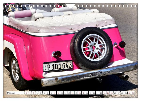 Produktbild: Best of Jeepster - Das Cabrio von Willys-Overland (Wandkalender 2026 DIN A4 quer), CALVENDO Monatskalender