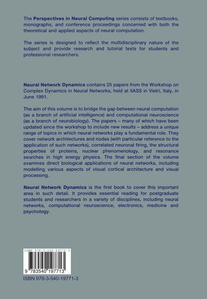 Produktbild: Neural Network Dynamics