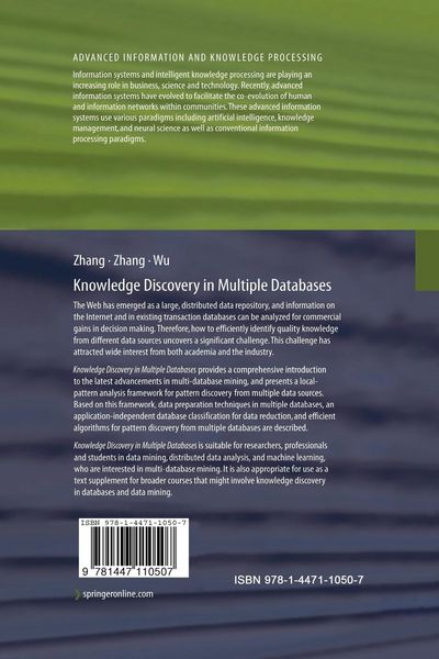 Produktbild: Knowledge Discovery in Multiple Databases
