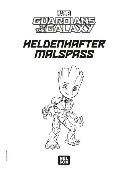 Produktbild: MARVEL: Guardians of the Galaxy: Heldenhafter Malspa&szlig;