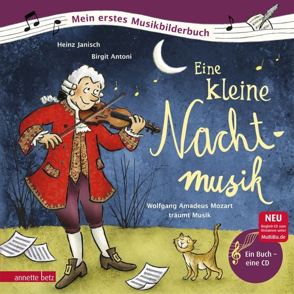 Produktbild: Eine kleine Nachtmusik (Mein erstes Musikbilderbuch mit CD und zum Streamen, Bd.)